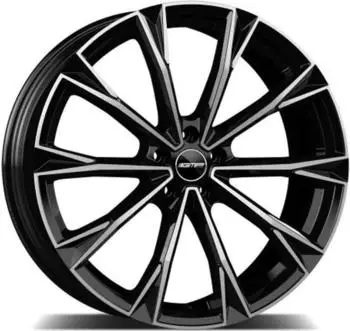 GMP Totale 9.5x21 5/112 ET28 mattanthrazit front poliert