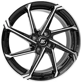 RC Design Rc-Design RC36 7x16 4/108 ET42 schwarz Front poliert
