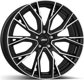 AEZ Toronto 9x21 5/130 ET29 schwarz Front poliert
