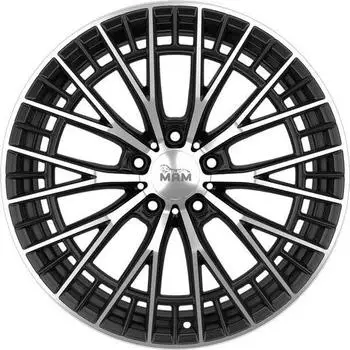 MAM GT2 8.5x19 5/114 ET45 palladium Front poliert