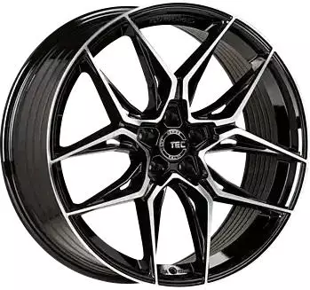 Arcotec TEC GT9 9x19 5/112 ET45 mattschwarz front poliert