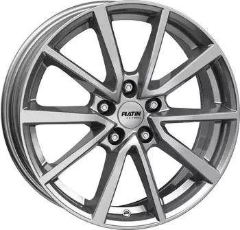 Platin P95 Diamond Black Front Polished 6x16 ET 45 5/100 Schwarz