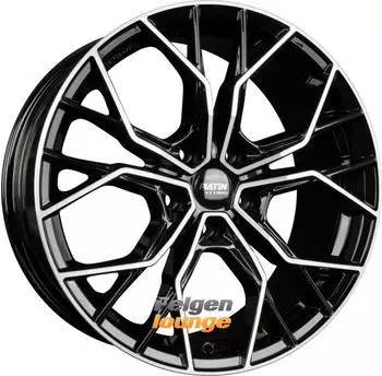 Platin P118 Black 8x18 ET 30 5/112 Schwarz