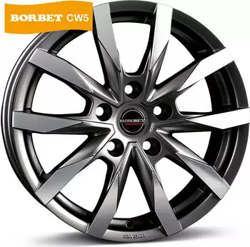 Borbet CW5 7.5x18 5/108 ET45 (verschiedene Farben)
