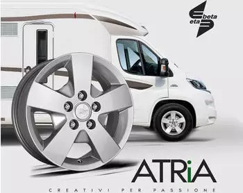 eta beta Atria 6.5x16 5/130 ET55 (verschiedene Farben)