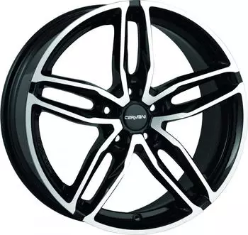 Carmani 13 Twinmax 8.5x19 5/114.3 ET42 schwarz-poliert