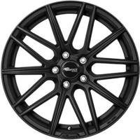 Brock B34 schwarz front-poliert 8.5x19 ET45 - LK5/114.3 ML72.6 Alufelge schwarz