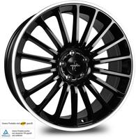 KESKIN WHEELS KT15 SPEED schwarz polished lip 8.5Jx19 5x112 ET30