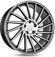 Keskin Wheels KT208519511230PFP, Keskin Wheels Kt20 Palladium Front Polish 8.5x19 ET