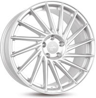 Keskin KT17 Hurricane silver painted 8.5x19 ET30 - LK5/112 ML72.6 Alufelge silber