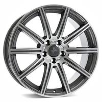 Keskin Wheels KT168519511245MBLP, Keskin Wheels Kt16 Matt Black Lip Polish...