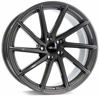 Brock 310744, Brock B37 Crystal Silver Fully Polished 9x20 ET 24 5/108 Alufelge