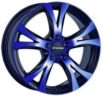 Carmani 9 Compete (8x17) blue polish