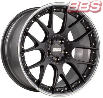 BBS CH-RII (10.5x21) schwarz matt Felgenbett Platinum Matt