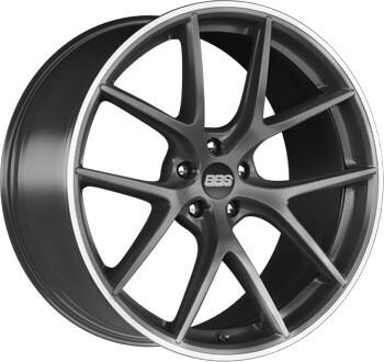 BBS CI-R (10.5x19) platinum silber
