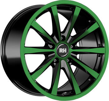 RH ALURAD GT (10,5x21) Color Polished - Green
