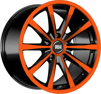 RH ALURAD GT (10,5x21) Color Polished - Orange