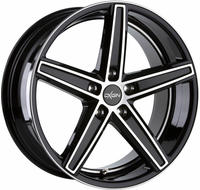 Oxigin 18 Concave Black Alufelge 21 Zoll ET60 5x114,3 ML72,6