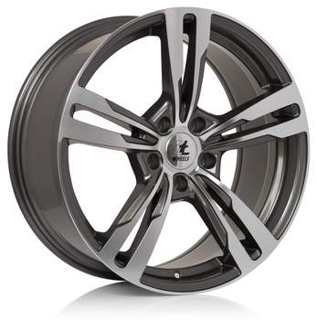 itWHEELS Anna (9,5x21) gloss anthracite polished