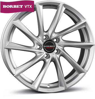 Borbet VTX (8.5X19) brilliant silver