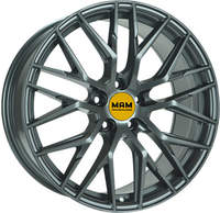MAM RS4 black painted 8.5x19 ET40 - LK5/114.3 ML72.6 Alufelge schwarz