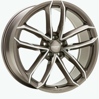 Wheelworld WH33 (8x18) platin grau hochglanzpoliert