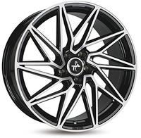 Keskin Wheels KT208519512035BFP, Keskin Wheels Kt20 Black Front Polish 8.5x19 ET 35