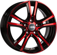 DBV Andorra Schwarz Poliert Alufelge 16 Zoll ET48 5x114,3 ML74,1