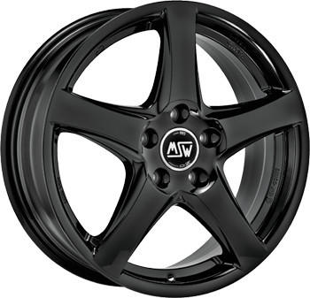 MSW Wheels 78 (6.5x17) schwarz glänzend