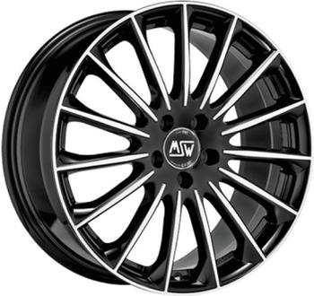 MSW Wheels MSW 30 (7,5x19) schwarz vollpoliert