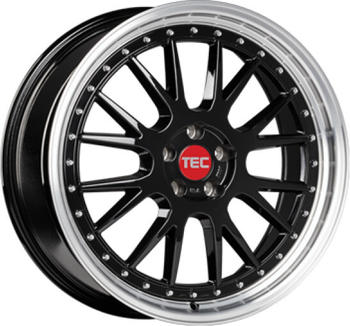 TEC by ASA GT EVO 8,5x19 Black-Polished-Lip