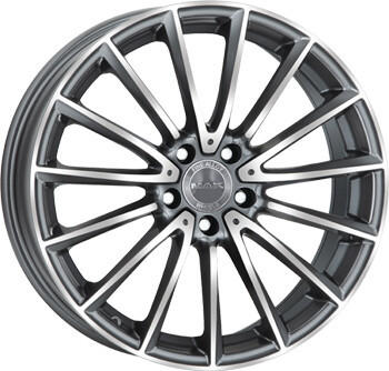 MAK Wheels Komet 8x19 Gun Metal - Mirror Face