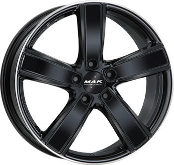 MAK Wheels Turismo-D-FF 10x21 Gloss Black Mirror Ring
