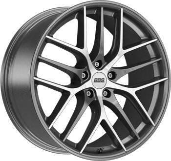 BBS CC-R (9x19) graphit diamantgedreht matt