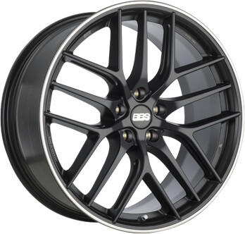 BBS CC-R (8,5x19) schwarz matt