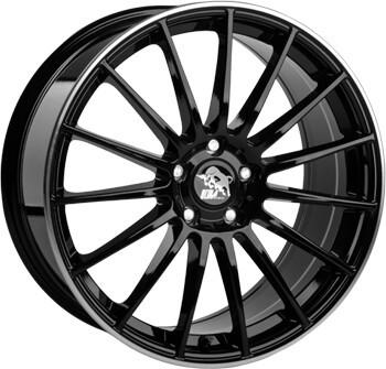 ULTRA WHEELS UA4 Speed (8x19) schwarz ranpoliert