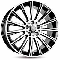 Keskin Wheels KT188018511245BLP, Keskin Wheels Kt18 Black Lip Polish 8x18 ET 45...