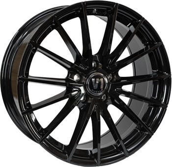 V1 Wheels V2 (8.5x19) schwarz glänzend lackiert