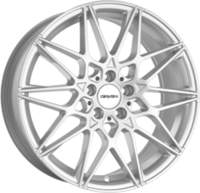 Carmani 18 Knut White Silver Alufelge 19 Zoll ET45 5x112 ML66,7