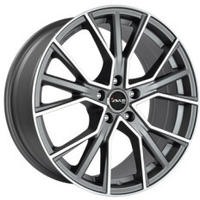 Avus Racing AF18 matt anthracite polished 8.5x19 ET30 - LK5/112 ML66.6 Alufelge...