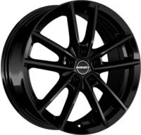 Borbet W black glossy 8x19 ET45 - LK5/108 ML72.5 Alufelge schwarz
