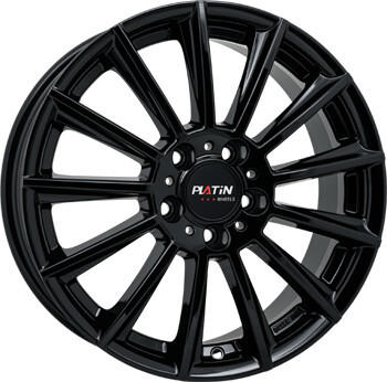 Platin Wheels Platin P74 (7,5x19) schwarz glanz lackiert