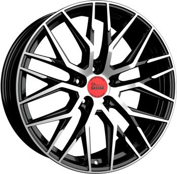 MAM Wheels MAM RS4 (7,5x17) schwarz frontpoliert
