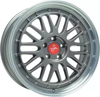Keskin KT22 Retro (8,5x20) titan grau randpoliert