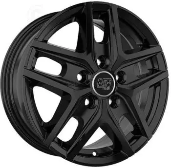 MSW Motor Technics MSW 40 Van (6,5x16) schwarz glänzend