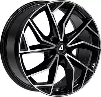 Alutec ADX.02 (7,5x18) diamant-schwarz frontpoliert