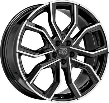 MSW Wheels 41 (8.5x20) gloss black full polished
