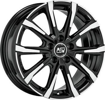 MSW Wheels 79 (7x17) gloss black full polished