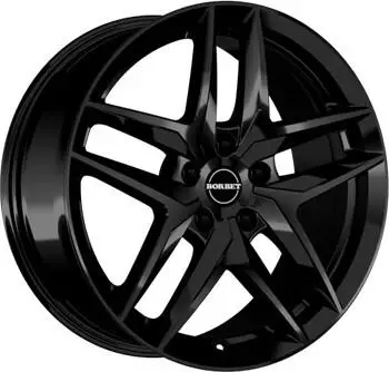 Borbet Z (7,5x18) schwarz gl&auml;nzend