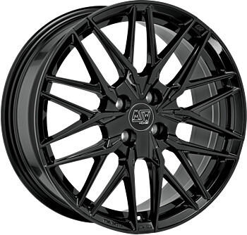 MSW Wheels 50/4 (7.5x18) gloss black